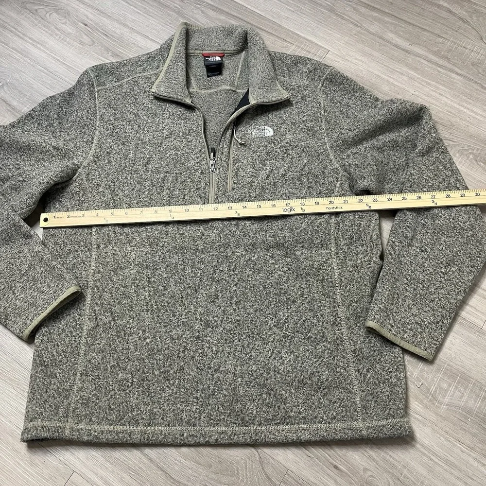 The‎ North Face Gordon Lyons Full Zip Jacket Mens XL Gray Hiking Fleece Outdoors